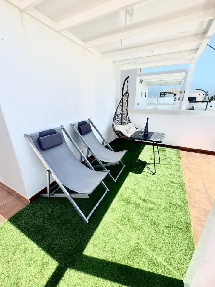 Gran Terraza 1 Minuto De Las Piscinas Naturales Punta Mujeres Exterior foto