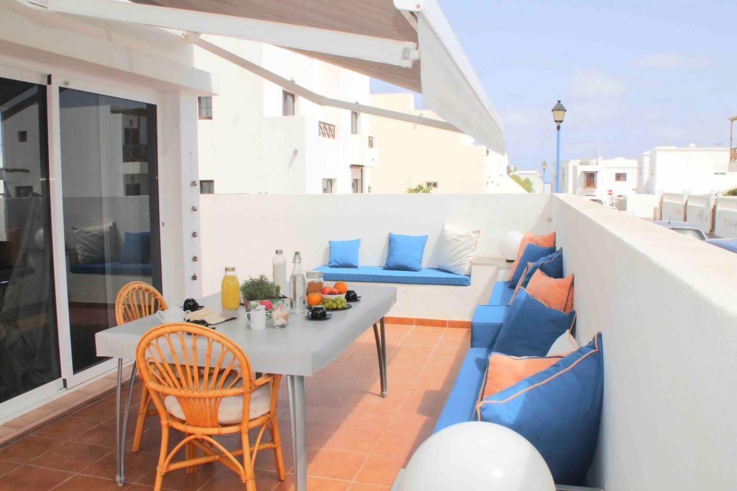 Gran Terraza 1 Minuto De Las Piscinas Naturales Punta Mujeres Exterior foto