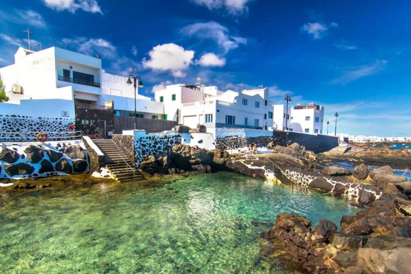 Gran Terraza 1 Minuto De Las Piscinas Naturales Punta Mujeres Exterior foto